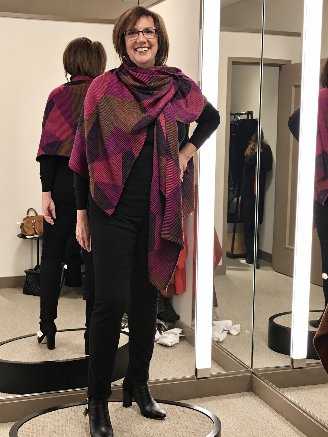 Client after image consultation